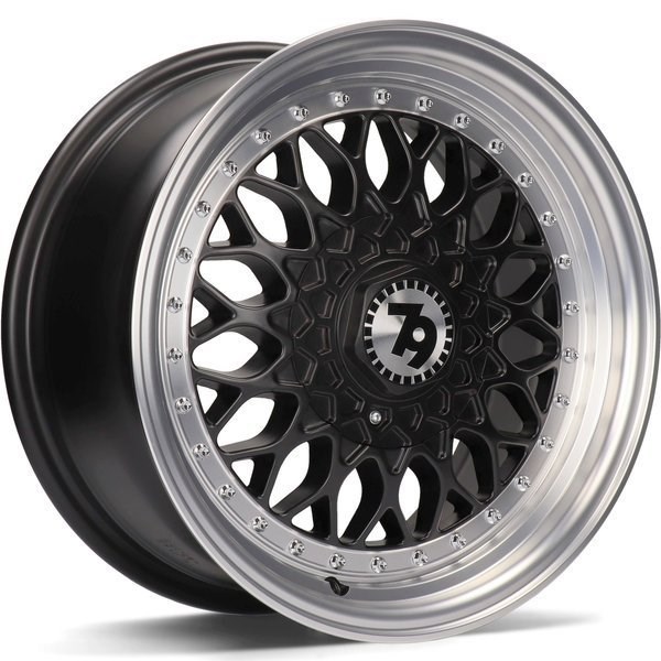 479 FEKETE ALUFELNI 17 5x112/5x120 TÍPUS BBS RS  ET35 . 1. kép