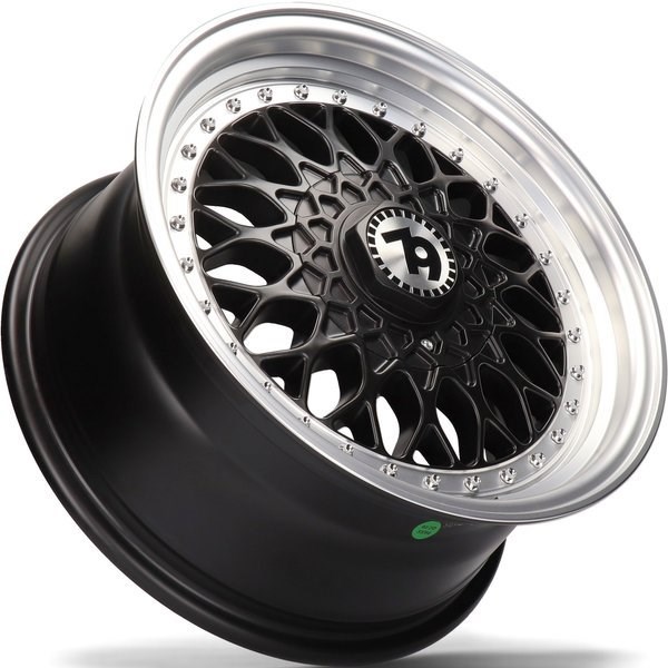 479 FEKETE ALUFELNI 17 5x112/5x120 TÍPUS BBS RS  ET35 . 3. kép