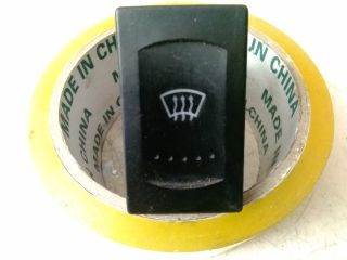 Volkswagen Sharan I Ablakfűtés Kapcsoló *49955* vw-7m3959622 vw-ym2118k574aaw