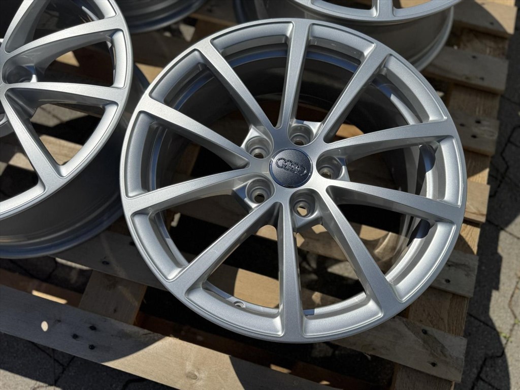 R17 5x112 Original Audi A4 A6 7.5J ET36 gyári új alufelnik felnik  17" 4. kép