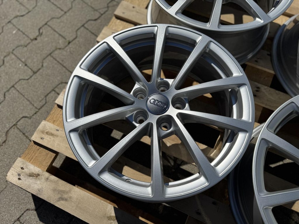 R17 5x112 Original Audi A4 A6 7.5J ET36 gyári új alufelnik felnik  17" 5. kép