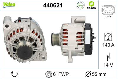 generátor VALEO 440621 for OPEL, VAUXHALL