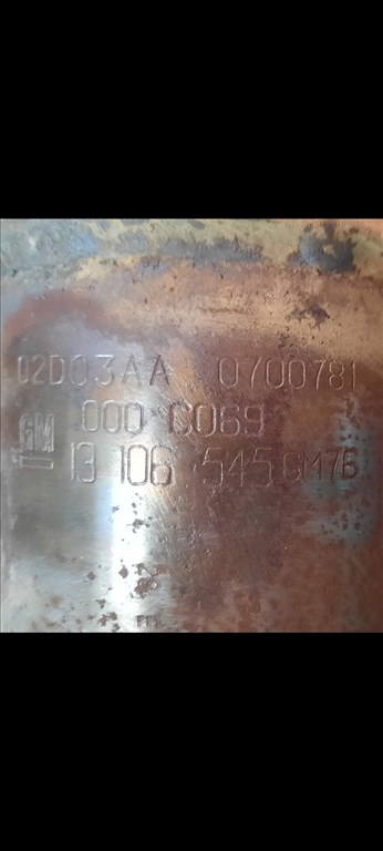 Opel Astra G Z12XE 1.2 16V katalizátor  gm13106545gm76 2. kép