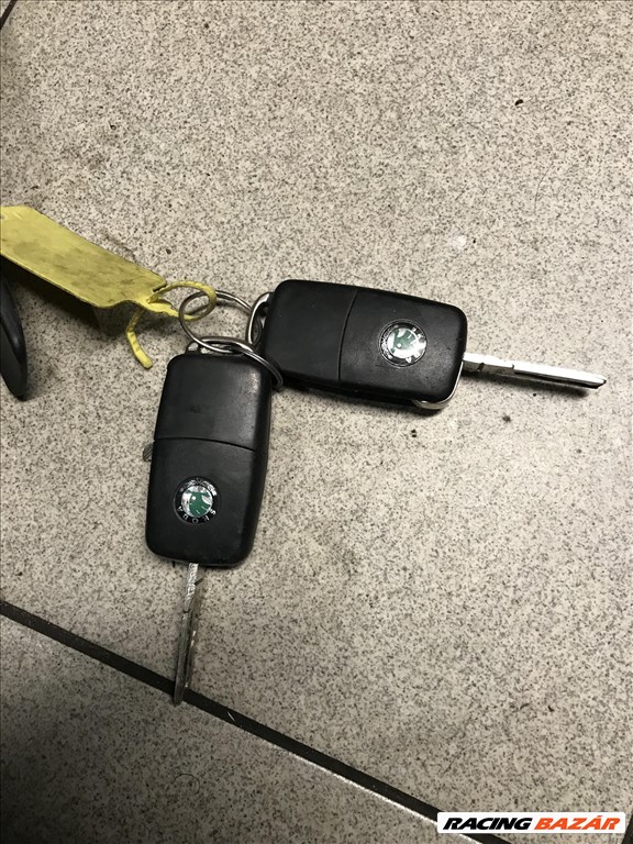 Skoda Roomster 1,4 PD gyújtáskapcsoló + kulcs 2. kép