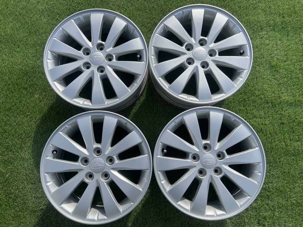 5x100 15" Subaru gyári alufelni 6Jx15h2 ET48 1. kép
