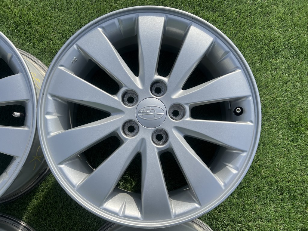 5x100 15" Subaru gyári alufelni 6Jx15h2 ET48 4. kép
