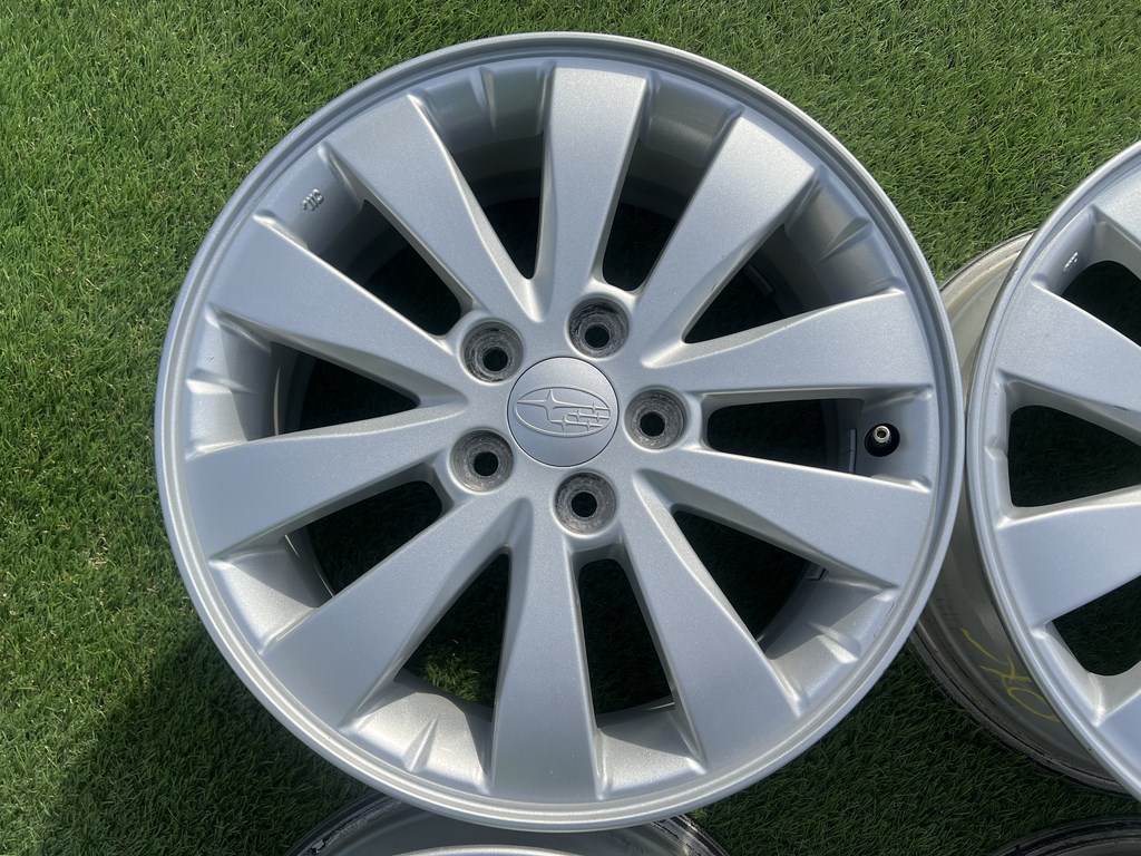 5x100 15" Subaru gyári alufelni 6Jx15h2 ET48 5. kép