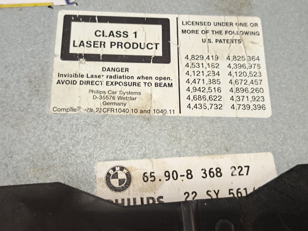 BMW E46 navi navigáció cd olvasó 3. kép