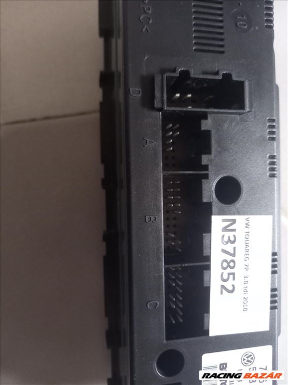 Volkswagen Touareg II VW Touareg 7P fűtés klíma panel kapcsoló 7p6907040a 8. kép