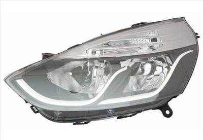 Főfényszóró ABAKUS 551-1197RMLDEM5 for RENAULT