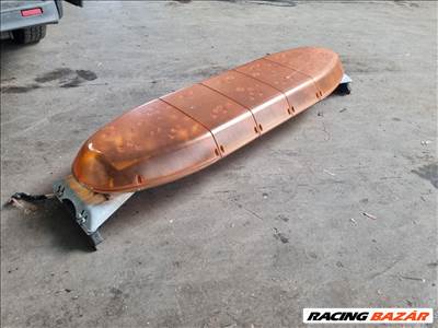 Sárga villogó lámpa fényhíd