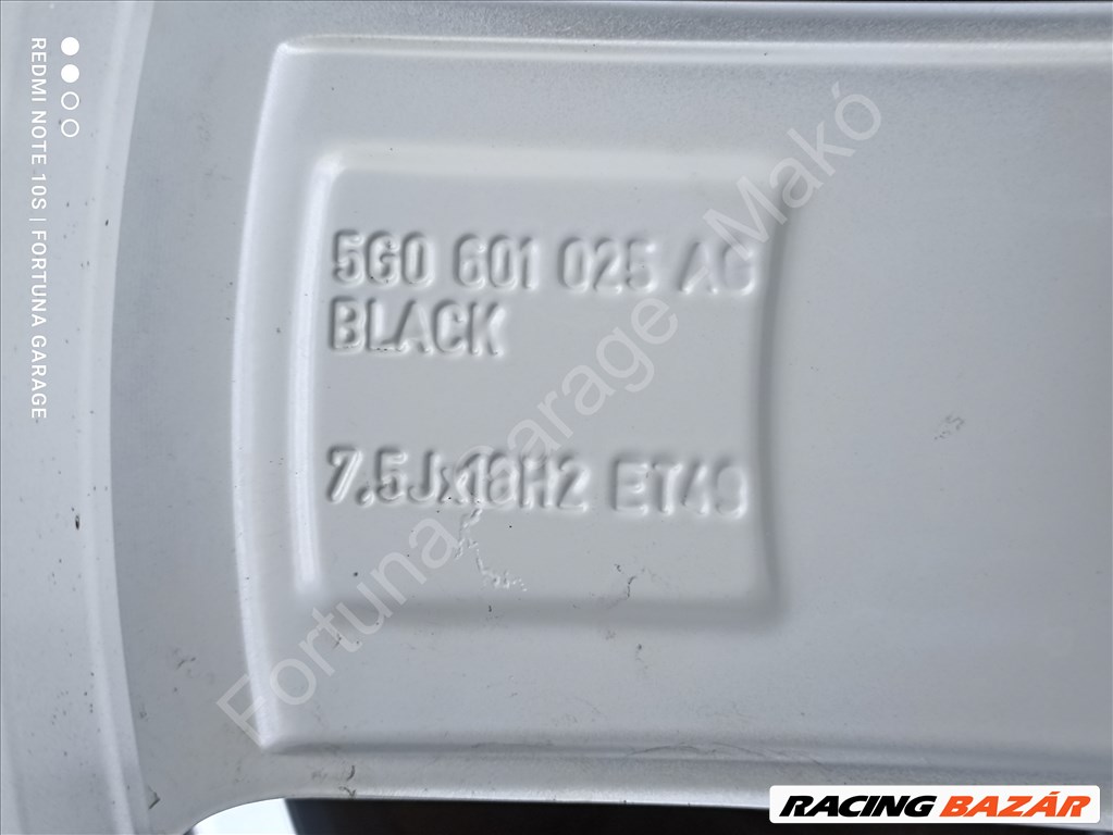 5x112 18" Volkswagen Cadiz használt alufelni garnitúra 7. kép
