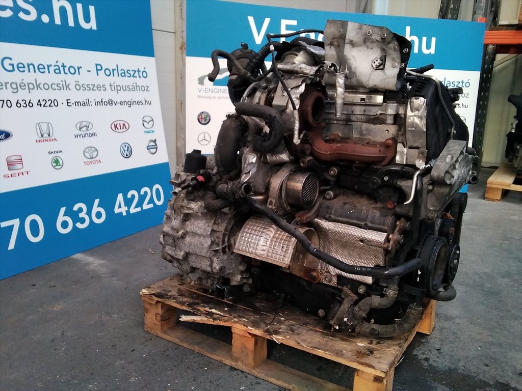 Volkswagen/Audi 2,0CRTDI, CRB bontott motor 2. kép