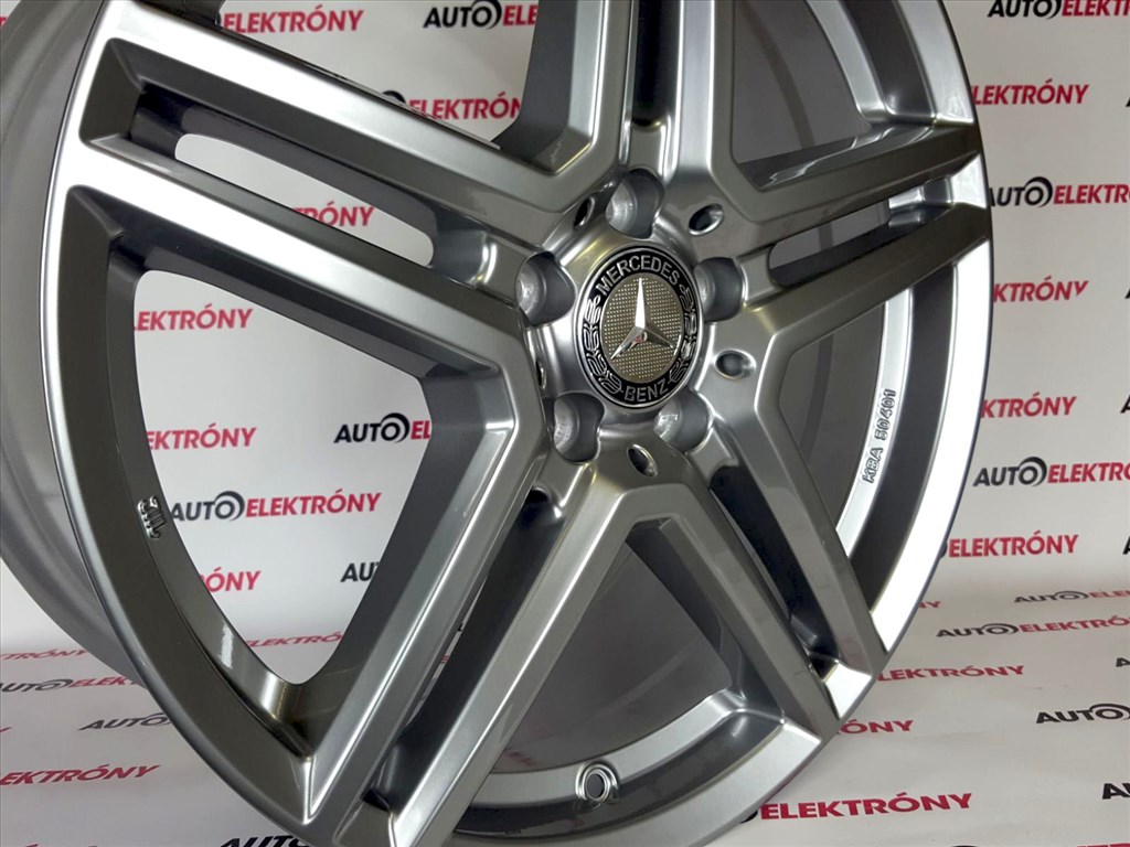 RIAL GREY ALUFELNI 18 5X112 MERCEDES 3. kép