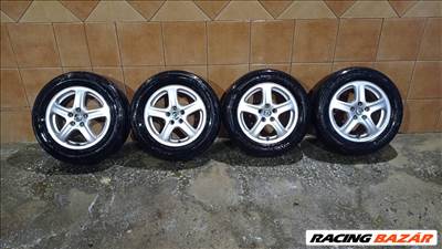 SKODA OCTAVIA 15" ALUFELNI 5X100 NYÁRI 195/65R16 GUMIVAL OLCSÒN!!!