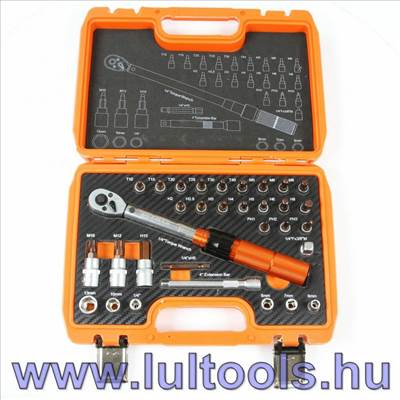 Nyomatékkulcs, 1/4", 5-25 Nm