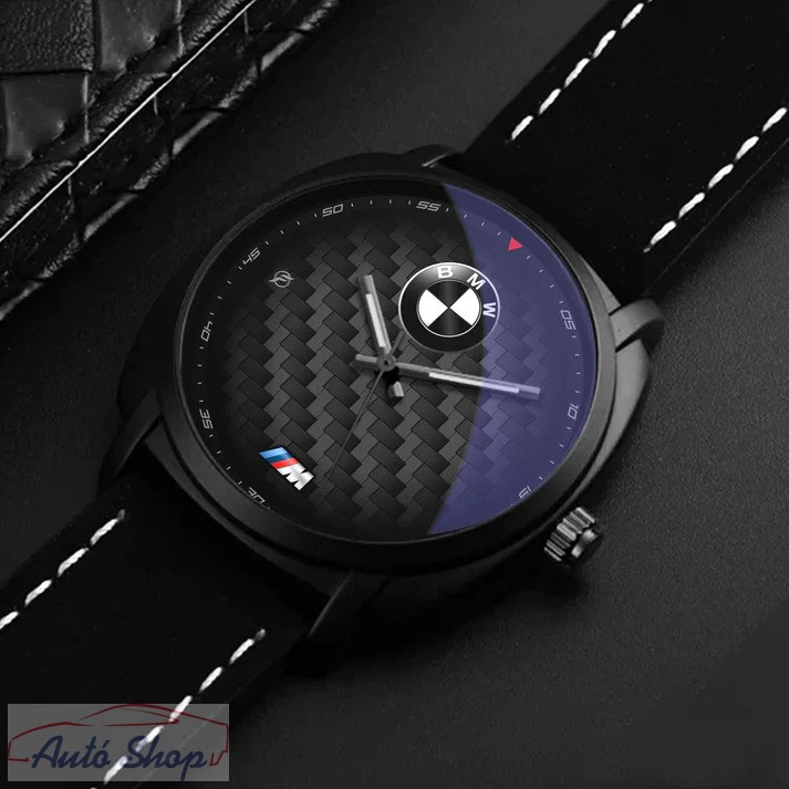 BMW fekete számlapos karóra M-es 5. kép