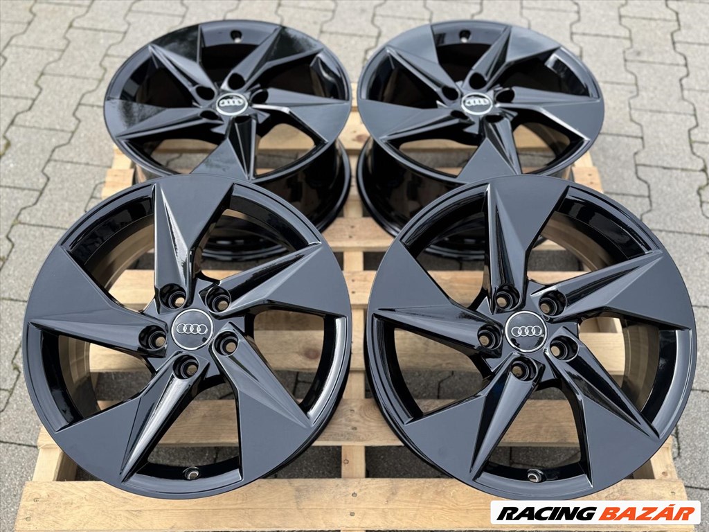 R17 5x112 Original Audi A3 8J ET46 új gyári egyedi alufelnik felnik  2. kép