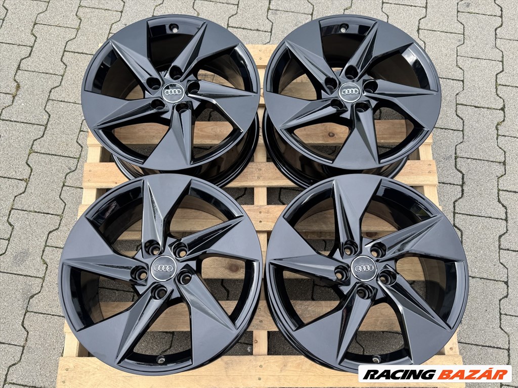 R17 5x112 Original Audi A3 8J ET46 új gyári egyedi alufelnik felnik  3. kép