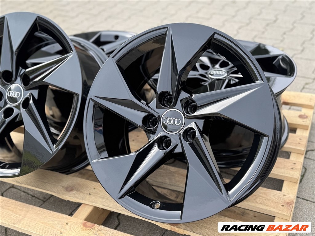 R17 5x112 Original Audi A3 8J ET46 új gyári egyedi alufelnik felnik  5. kép