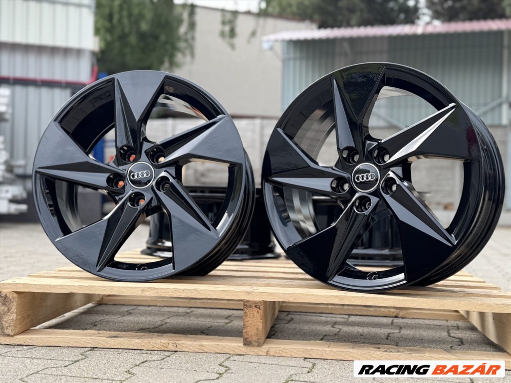 R17 5x112 Original Audi A3 8J ET46 új gyári egyedi alufelnik felnik  7. kép