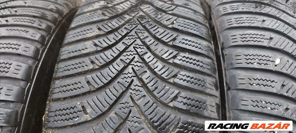 Citroen Berlingo II, Peugeot partner II 16" gyári lemezfelni 195/55 Hankook téli gumikkal  5. kép