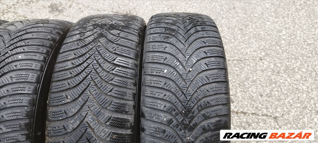 Citroen Berlingo II, Peugeot partner II 16" gyári lemezfelni 195/55 Hankook téli gumikkal  6. kép