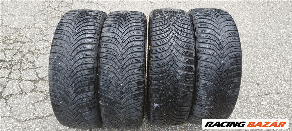 Citroen Berlingo II, Peugeot partner II 16" gyári lemezfelni 195/55 Hankook téli gumikkal  4. kép