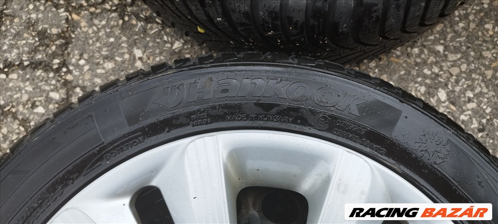 Citroen Berlingo II, Peugeot partner II 16" gyári lemezfelni 195/55 Hankook téli gumikkal  12. kép