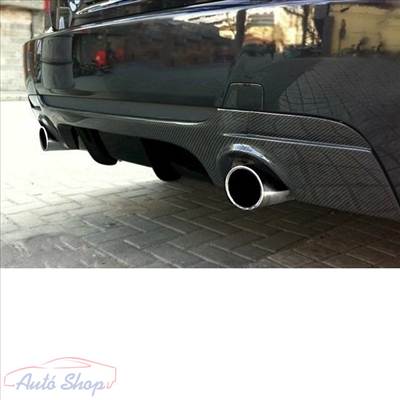 BMW E92/E93 M-Performance M-es hátsó lökhárító carbon diffúzor toldat