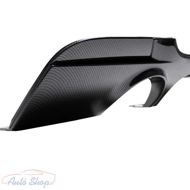 BMW E92/E93 M-Performance M-es hátsó lökhárító carbon diffúzor toldat 2. kép