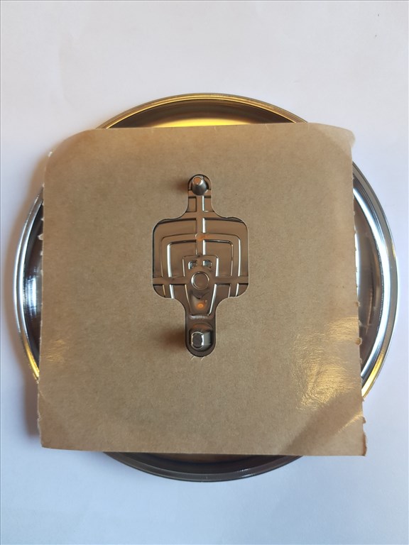 Fiat Scudo 2007-2016 gyári új hátsó embléma, kettényílós hátsó ajtóshoz  1401311980 2. kép