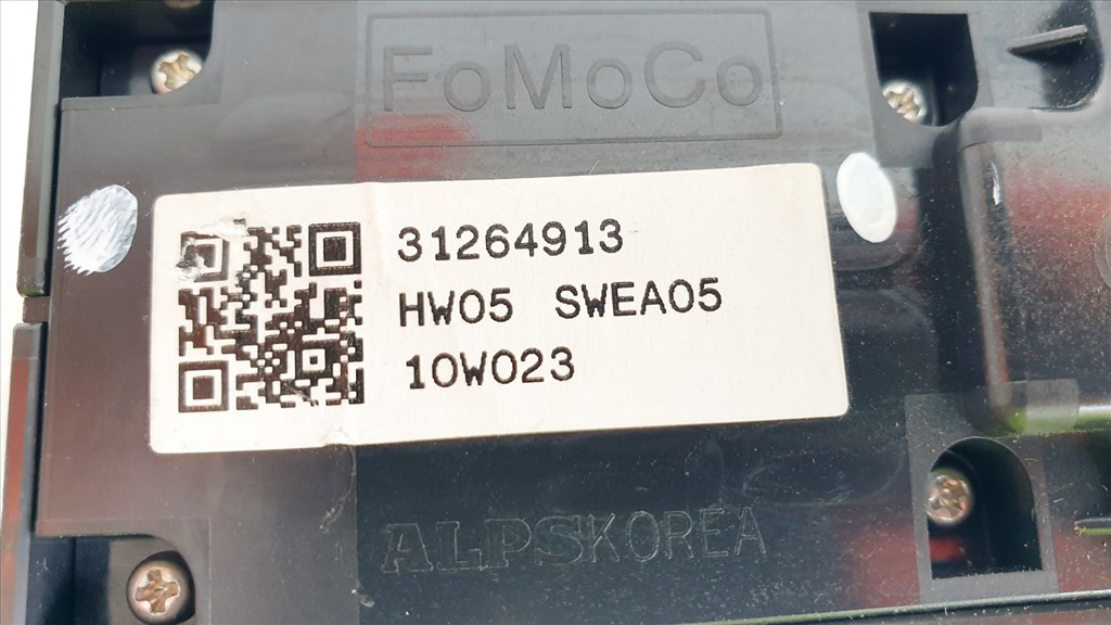 508192 Volvo V50, S40, 2011, Ablakemelő Kapcsoló, 31264913. 4. kép