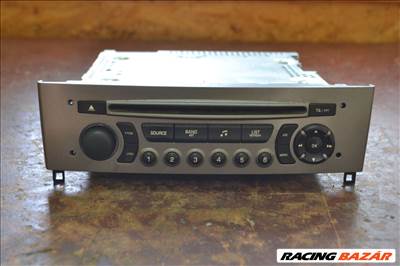 Peugeot 308 gyári CD rádió, fejegység! 96766652, RD4N1M, PSARCD444