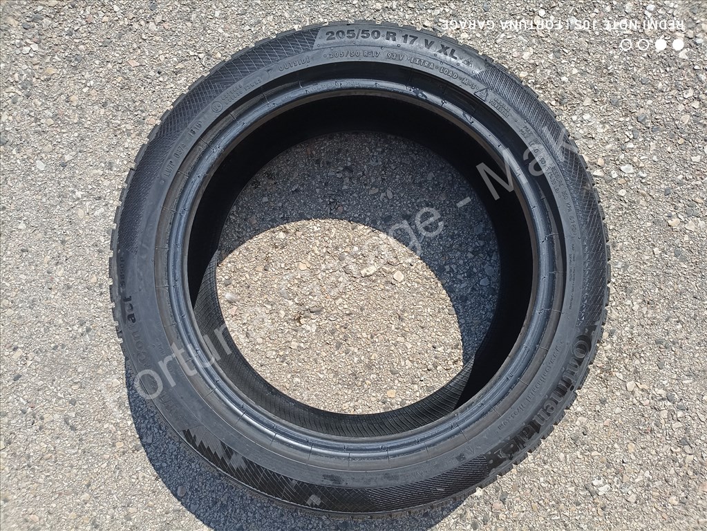 205/50 R17" Continental újszerű téli garnitúra 3. kép