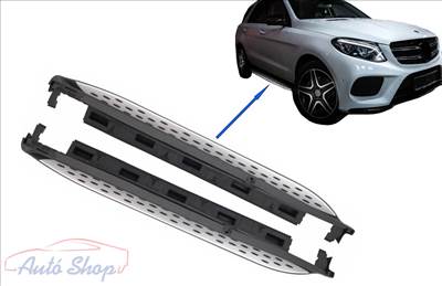 MERCEDES-BENZ ML-osztály (W166) Küszöb alumínium küszöb fellépő szett M-osztály 2011-2015 Mercedes GLE W166 2015-2018