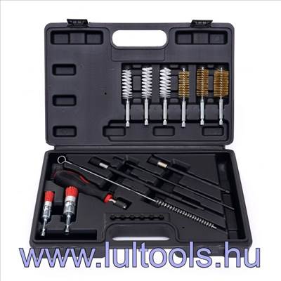 Hengerfej tisztító kefe készlet, 19 részes