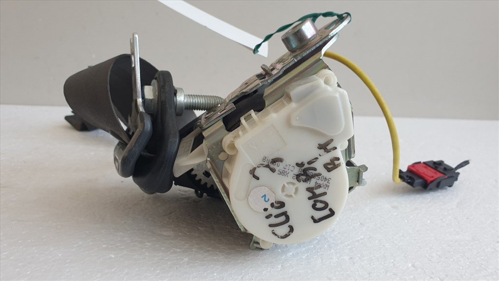 509607 Renault Clio 3 Kombi, Bal Hátsó Övfeszítő, Biztonsági Öv. 6. kép