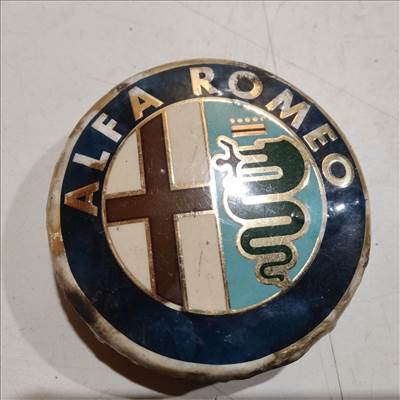 201428 Alfa Romeo 147, 156, 166, Gt felni közép kupak, átmérő 50 mm, képen látható állapotban   60652886