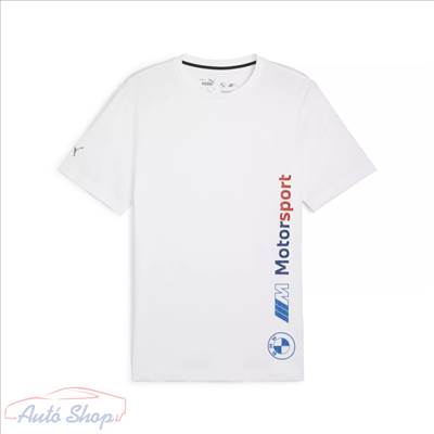 BMW M MOTORSPORT ESS LOGO FEHÉR FÉRFI PÓLÓ BMW RUHÁZAT 624155-02
