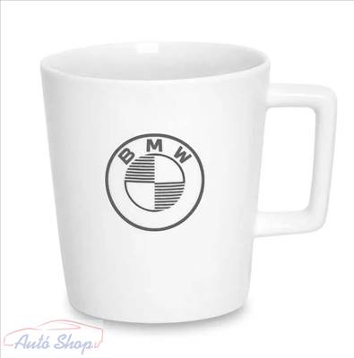 Gyári BMW 2022 fehér bögre fekete logóval 80285A21543