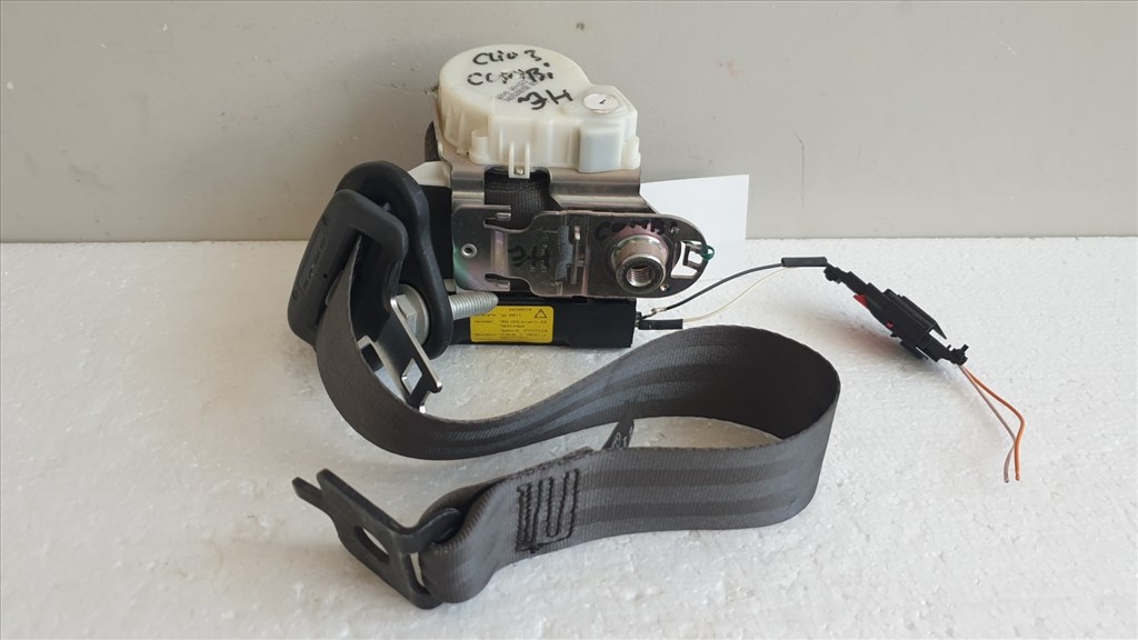 509606 Renault Clio 3 Kombi, Jobb Hátsó Övfeszítő, Biztonsági Öv.  1. kép