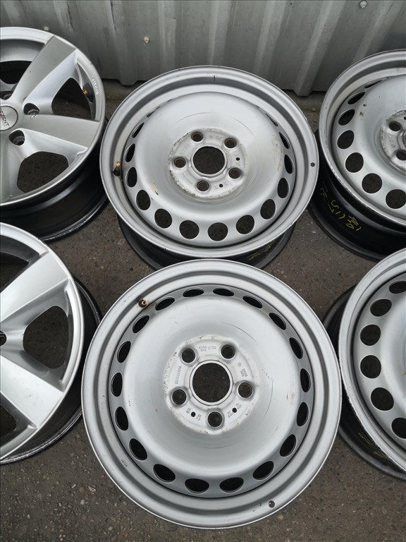 5x120 16 Gyári Volkswagen lemezfelni 30000ft a 4db/140/ 1. kép