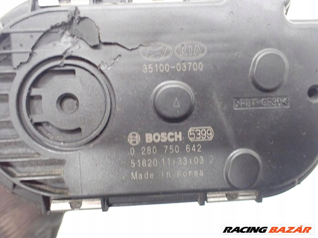 Hyundai i30 (GD), Kia Cee'd (JD) 1.4 MPI G4LC fojtószelep 3510003700 2. kép