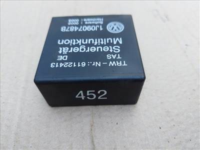 Skoda Octavia I-Superb I-VW Golf-Bora-Passat B5 multikormányvezérlő relé 1J0907487B