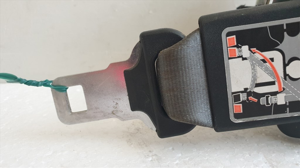 509605 Renault Clio 3, Kombi, Biztonsági Öv, Hátsó Felső, Tetőben. 7. kép