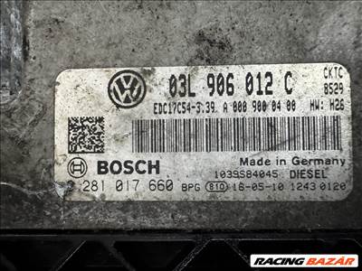 Volkswagen Crafter 2.0crtdi CKT- motorvezérlő 03L906012C