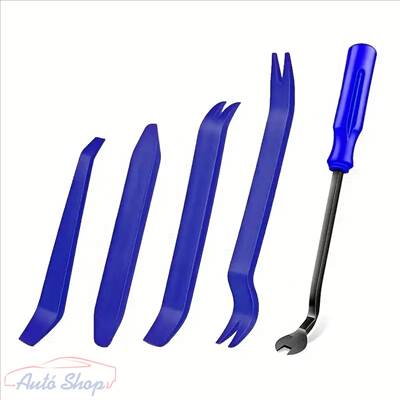 Kárpit, díszléc, patent eltávolító készlet 5db-os / Burkolat-eltávolító Eszközkészlet