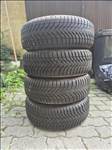 4x98 lyukosztású 14" új lemezfelni, rajta 175/65 újszerű Michelin téli gumi