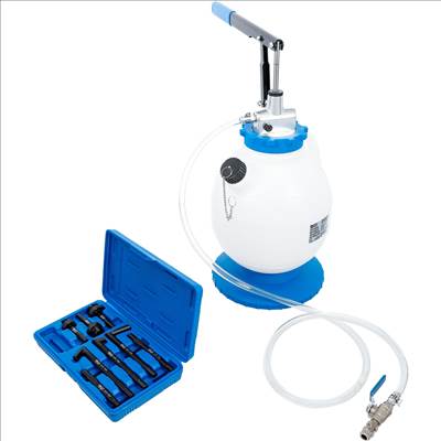 BGS Kézi pumpás váltóolaj feltöltő, 7l, 8 adapterrel - BGS-9992